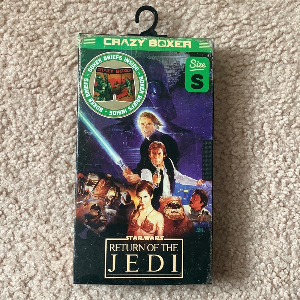 Return of the Jedi Crazy Boxer Size Small